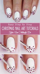 Ein Einfaches Aber Sehr Schones Nageldesign Passt Perfekt Zu Weihnachten Und Kann Ohne Viel Aufwand Selbst Gemacht Wer Unghie Divertenti Unghie Unghie Facili