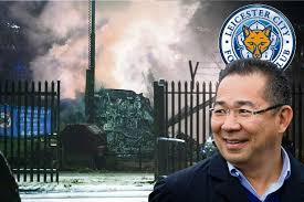 A helicopter carrying the owner of leicester city fc crashed in flames near the club's ground, killing five people. Helicopter Of Leicester City S Billionaire Owner Crashes In Ball Of Flames Outside Stadium Daily Record