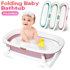 Foldable Bathtub Collapsible Baby Bathtub Plastic Shower Basin Laundry Basket Folding Baby Bathtub Children S Large Bath Tubs Portable Bathtub With Drainage Hole Baby Bath Seat Walmart Com Walmart Com