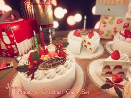 Order birthday cakes online uk wide by 2pm for next day delivery. Japanese Birthday Christmas Cake Set 3d Props Unity Asset Store