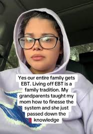This woman is upset that people have the audacity to call her family “bums”  because they live off the government: “We don't work, and we are proud of  that. Growing up this