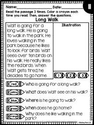 Who, what, when, where and why questions. Reading Comprehension Passages 5 Wh Questions For Young Readers Tpt