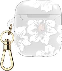 A new designer phone case. Kate Spade New York Ksny Airpods Gen 1 2 Case Hollyhock Ksap 001 Hhccs Best Buy