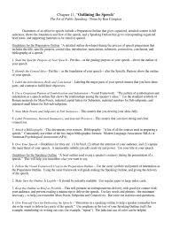Limited objective (statement of exactly what you are to. 11 Outlining The Speech Pdf Bibliography Semiotics