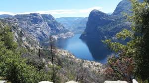 Your next getaway starts here! Looking Down At The Hetch Hetchy Reservoir From The Top Of Switchbacks