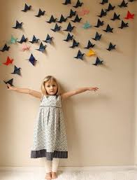 Origami Bird Wall Art For Kids Origami Vogels Decoratie Ideeen Creatief
