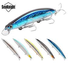 Seaknight Sk008 5pcs Minnow Fishing Lure 20g 125mm 0 3 0 9m Floating Bait Long Fishing Lures Fishing Accessories Bait