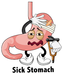 A Sick Stomach On White Background Download Free Vectors Clipart Graphics Vector Art Stewie goes inside peter's stomach to kill all the sperms as he doesn't want another baby in the house. vecteezy