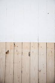 Lye And Soap Finished Wood Floors Strip In The Middle Is Raw Pine Bottom Is Finished Floor A Natural But Sl Pine Wood Texture Flooring White Painted Floors
