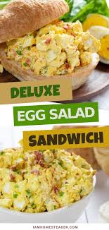 Deluxe Egg Salad Sandwich Recipe Classic Egg Salad Recipe Egg Salad Recipe Egg Salad