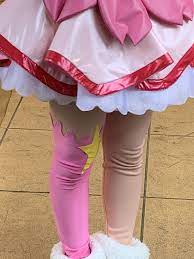 キュアスターの太もも きぐるみ 着ぐるみ 着ぐるみ 中の人