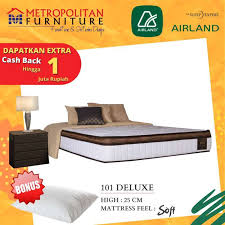 Mau cari spring bed murah, jumlah 23 buah ukuran 120 x 200 harganya brapa ya? Jual Kasur Springbed Airland 101 Matras Spring Bed Murah Terbaru Juni 2021 Blibli