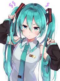 Gloomy Miku Vocaloid Miku Hatsune Chibi Miku Anime Anime