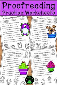 Do Your Students Need More Proofreading Practice This Resource Includes 6 No Prep Proofreading Worksheets The Practices Worksheets Editing Practice Teaching