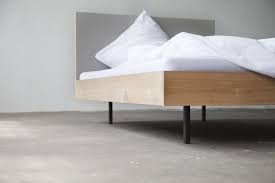 Unidorm Bett Material Linoleum Massive Eiche Geolt Bett Mobel Bett Modern Bett Eiche