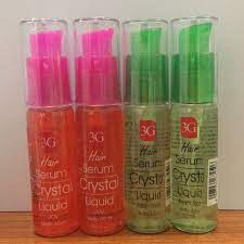 Serum (oil) liquid silk for perfect styling and shine of hair from the set bio hair straightening set. Satuan Vitamin Rambut 3g 30ml 3g Hair Serum Crystal Liquid Shopee Indonesia
