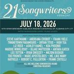 21 SONGWRITERS VT @ 14TH STAR BREWING