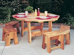 Octagon Table Set At Menards Octagon Picnic Table Octagon Table Picnic Table Plans