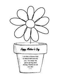 Mothers Day Flower Poem Worksheets Teachers Pay Teachers
