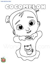 Keep your kids busy doing something fun and creative by printing out free coloring pages. Cocomelon Coloring Pages 50 Coloring Pages Wonder Day Coloring Pages For Children And Adults