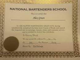How to get a bartending license. Denver Bartending School National Bartenders Schools