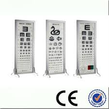 China Ophthalmic Eye Sight Test Led Distance Visual Acuity