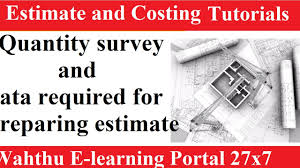 It's free to sign up and bid on jobs. Quantity Survey And Data Required For Preparing Estimate Estimating And Costing Youtube