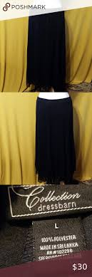 Dress Barn Size Large Black Skirt Size Large Black Skirt From The Dress Barn Fully Lined Elastic Waistban In 2020 Clothes Design Dress Barn Dresses Dress Barn Skirts