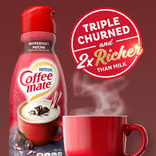 Stir in the amazing goodness for a sensational sip that's. Nestle Coffee Mate Peppermint Mocha Liquid Coffee Creamer 32 Fl Oz Walmart Com Walmart Com