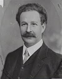 Portrait of Alderman Ernest Lindsay Thompson, Municipal Council of Sydney,  circa 1905