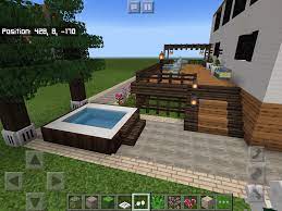Like most other sources of light, campfires melt snow up to three blocks around the fire. Minecraft Farmhouse Backyard View 1 Minecraft House Designs Minecraft Houses Minecraft Architecture