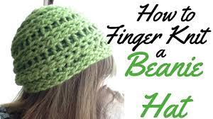 Maybe you would like to learn more about one of these? How To Finger Knit A Beanie Hat Diy Red Ted Art Make Crafting With Kids Easy Fun