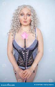 Caucasian Curvy Girl in Erotic Lingerie with Leather Bdsm Riding Crop  Standing As Advanced Vanilla Person Ready for Kinky Sex on W Stock Photo -  Image of dominant, girl: 141875200