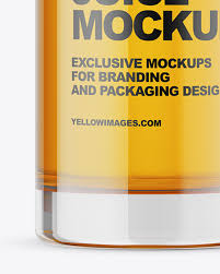 Download Glass With Apple Juice Mockup In Cup Bowl Mockups On Yellow Images Object Mockups PSD Mockup Templates