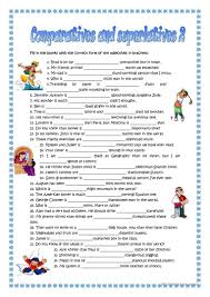 It contains five different exercises. English Esl Comparatives Worksheets Most Downloaded 324 Results