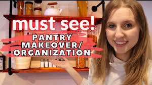 EXTREME Open Pantry Organization Ideas