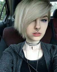 Pin By Jadyn Chapman On Look Short White Hair Punk Hair Short Hair Styles