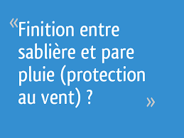We did not find results for: Finition Entre Sabliere Et Pare Pluie Protection Au Vent 6 Messages
