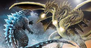 Godzilla Vs King Ghidorah By Aosk26 On Deviantart Godzilla Monstruo Pelicula Monstruos