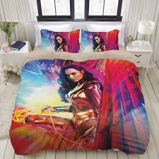 Even if it's the only piece of wonder woman home decor you use, this big, bold want to decorate your baby or little girl's bedroom with a wonder woman theme? Wonder Woman Diana Prince 14 Duvet Cover Quilt Cover Pillowcase Beddi Bedding Picky
