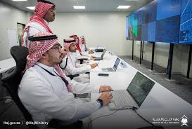 📸 | As part of the ongoing preparations for the Hajj season 1446 AH / 2025 CE, the Ministry of #Hajj_and_Umrah organizes the "Electronic Simulation Assessment to Hajj Tafweej App" aimed at