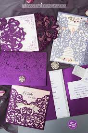 Purple Wedding Invitations By Elegant Wedding Invites Elegantweddinginvites Purple Wedding Invitations Elegant Wedding Invitations Wedding Invitations