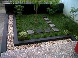 50 Incredible Calming Minimalist Garden Design Ideas Freshouz Com Simple Garden Designs Minimalist Garden Easy Backyard