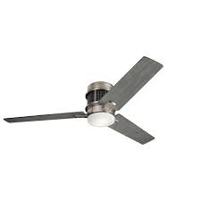 Took quite awhile to get it done but managed in the end as we have the low profile ceiling fan with light adds classic style and comfort in contemporary and modern style interiors. Kichler Chiara 52 In Integrated Led Indoor Brushed Nickel Flush Mount Ceiling Fan With Light Kit And Wall Control 300352ni The Home Depot