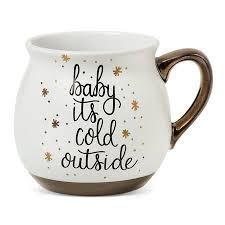 Quot Baby It 39 S Cold Outside Quot 16oz Stoneware Mug Threshold Target Christmas Mugs Mugs Baby Cold