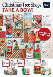 Check out our christmas gift box selection for the very best in unique or custom, handmade pieces from our spa kits & gifts shops. Christmas Tree Shops Flyer 11 25 2018 12 09 2018 Page 1 Weekly Ads