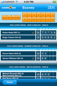 Frequently the system depicts a tennis ball in an oval shape when it hits the tennis court. Australian Open 2011 On Iphone