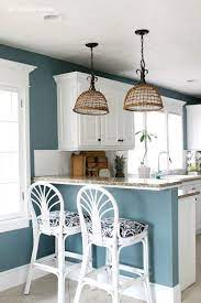 That said, kitchen colors should ultimately follow personal tastes. My Fresh New Blue Kitchen Reveal Pepino Home Decor Design Wicker House Paint For Kitchen Walls Kitchen Wall Colors