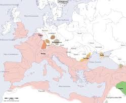 Sovereign States In Europe After Christ Earthly Mission Europe Map Historical Maps European History