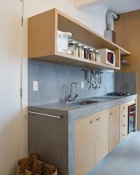 Pin By Jennzhen On Concrete Slab Table Top Concrete Kitchen Loft Kitchen Kitchen Design Small